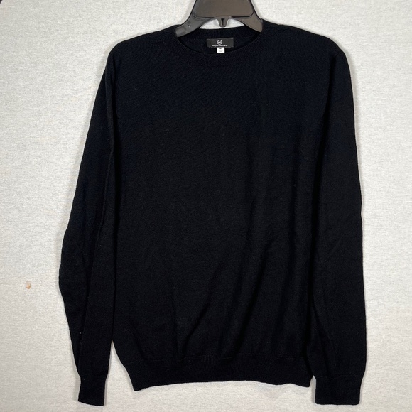 AG Adriano Goldschmied Men's pullover sweater, Black Size M NWOT - Picture 1 of 1